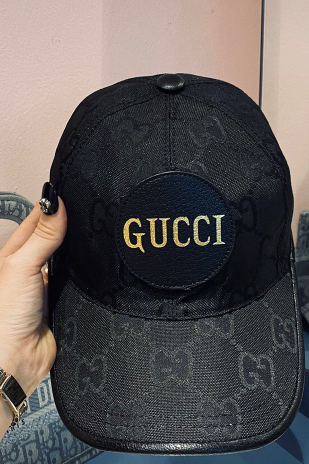 Gucci, Unisex Hat, Black - Afbeelding 7