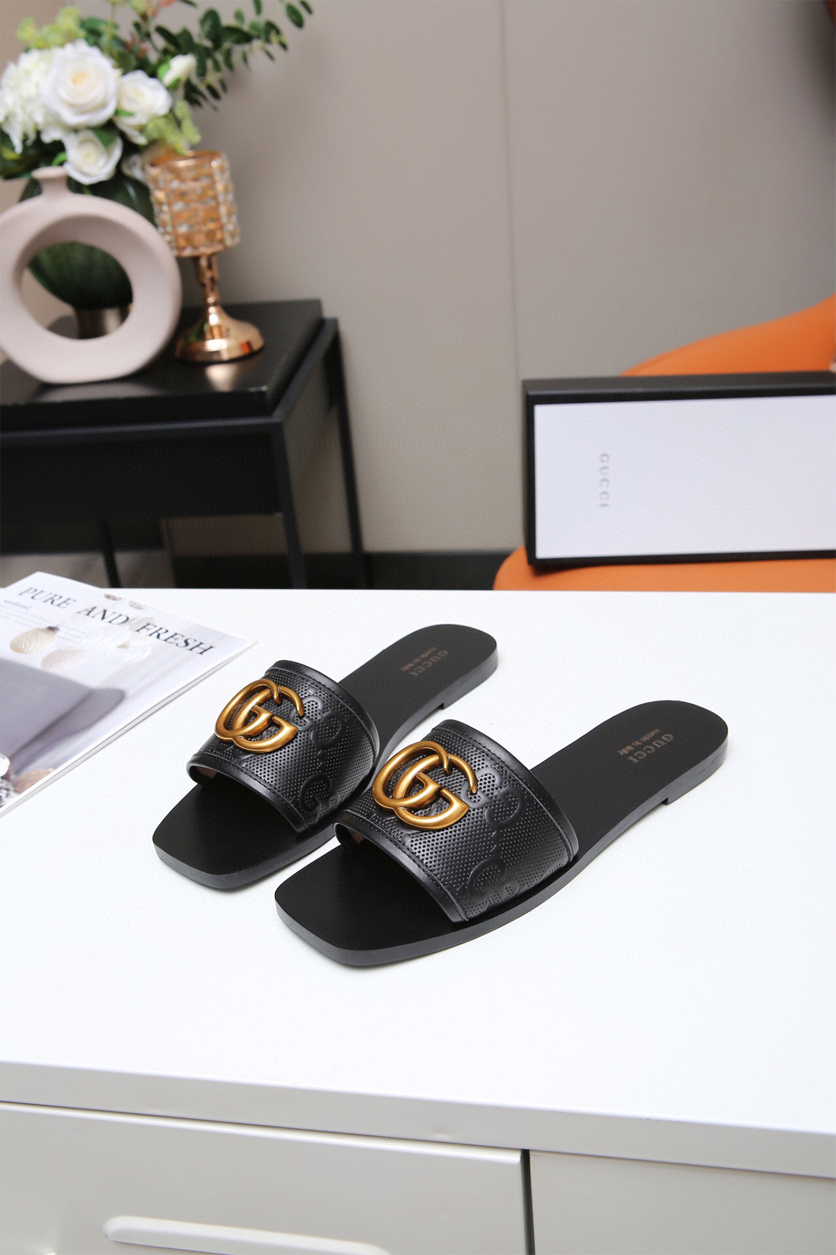 Gucci, Women's Slipper, Black - Afbeelding 5