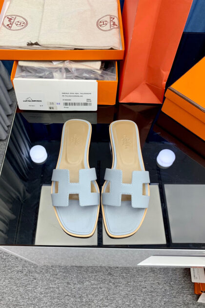 Hermes, Women's Slipper, Grey