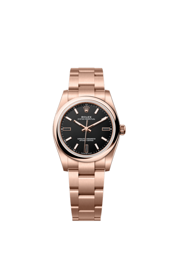 Rolex Oyster Perpetual 34mm — Everose gold