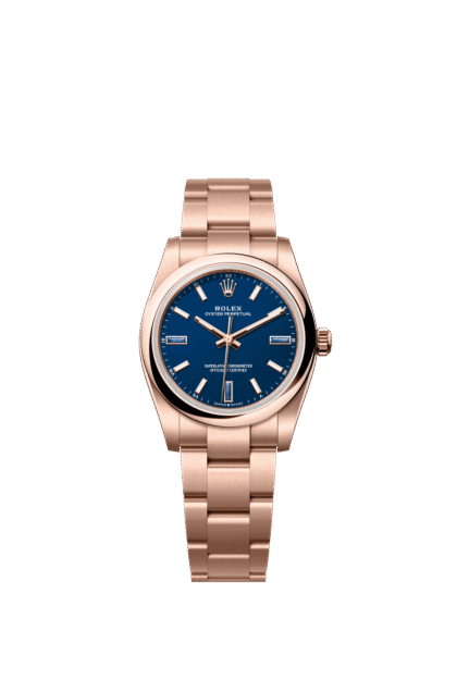 Rolex Oyster Perpetual 34mm — Everose gold