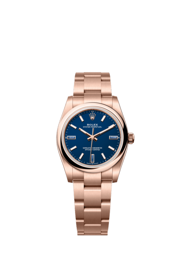 Rolex Oyster Perpetual 34mm — Everose gold