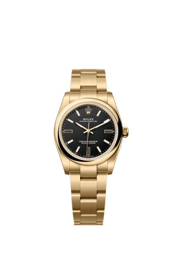 Rolex Oyster Perpetual 34mm — Yellow gold