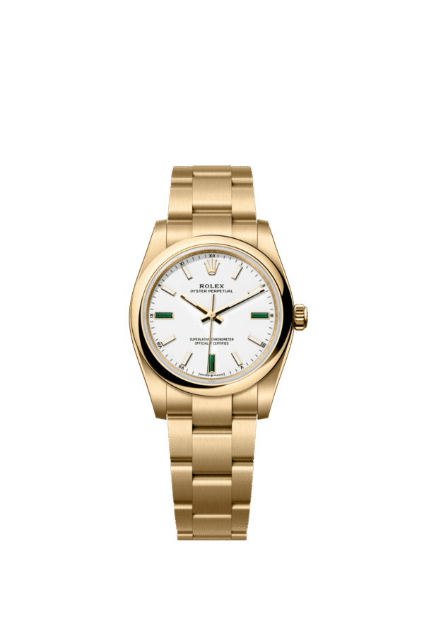Rolex Oyster Perpetual 34mm — Yellow gold