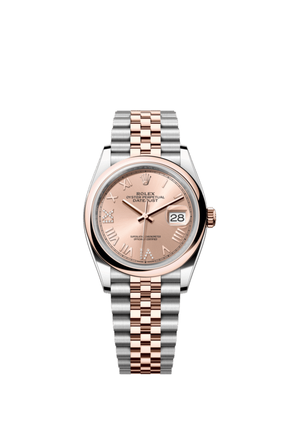 Rolex Datejust 36mm — Oystersteel & Everose gold