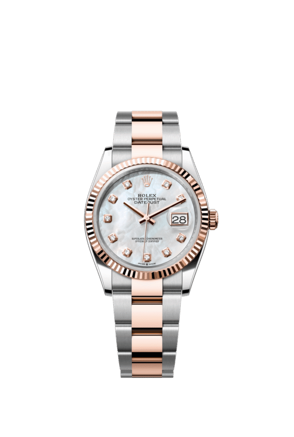Rolex Datejust 36mm — Oystersteel & Everose gold