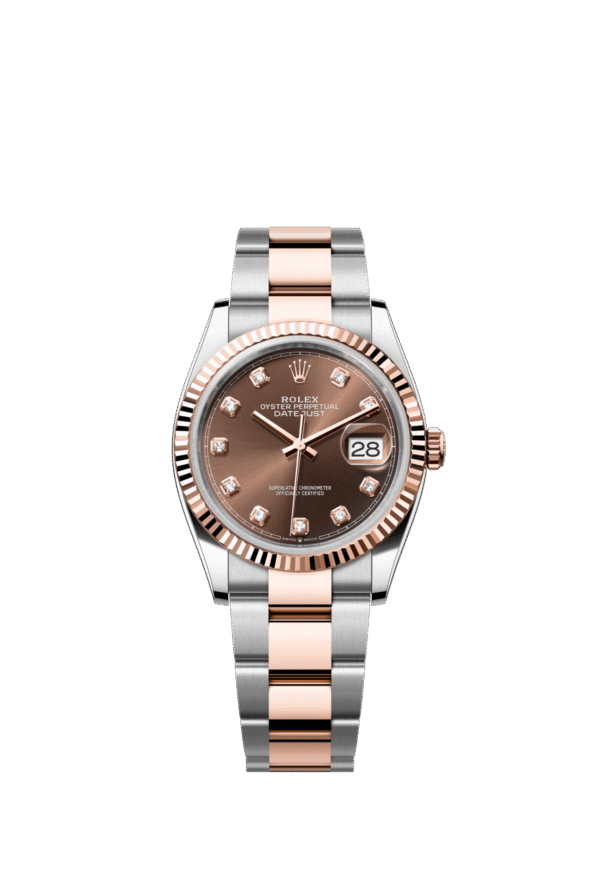Rolex Datejust 36mm — Oystersteel & Everose gold