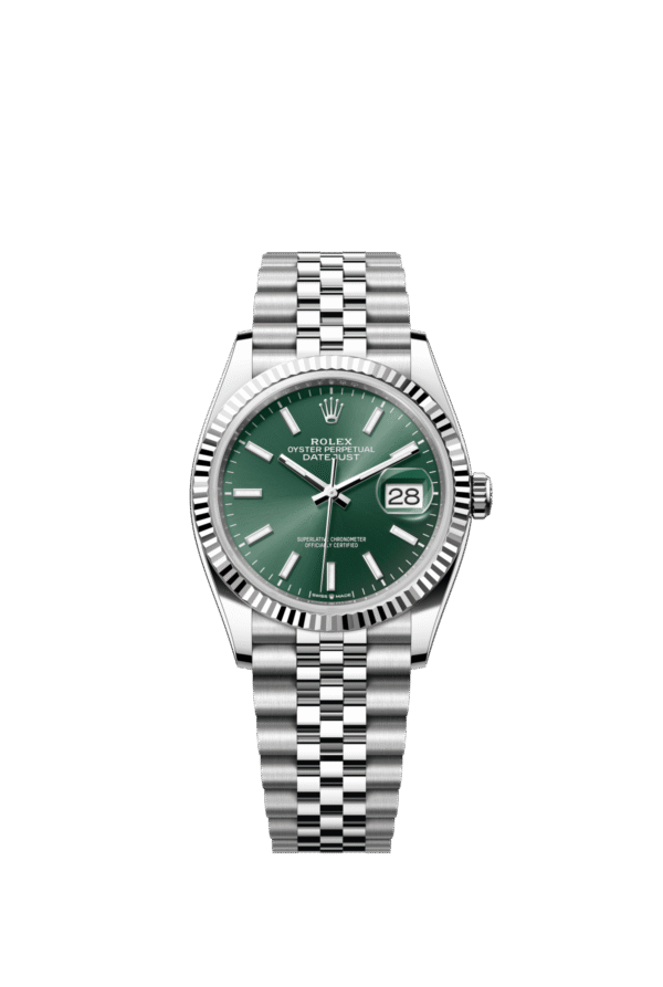 Rolex Datejust 36mm — Oystersteel & white gold