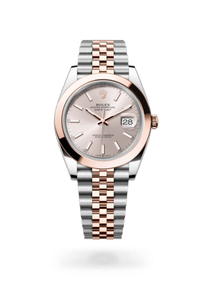 Rolex Datejust 41mm — Oystersteel & Everose gold