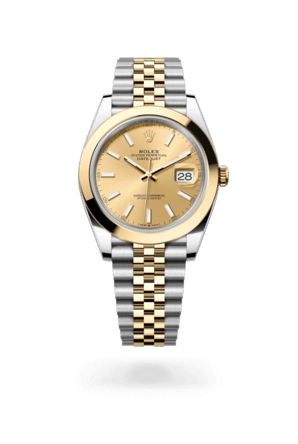 Rolex Datejust 41mm — Oystersteel & yellow gold