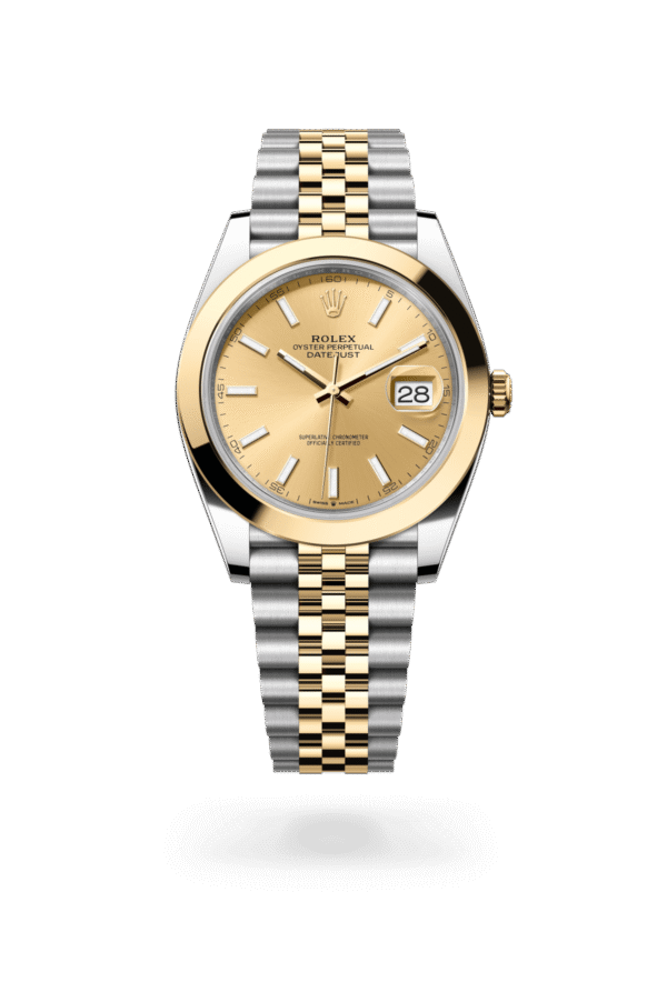 Rolex Datejust 41mm — Oystersteel & yellow gold