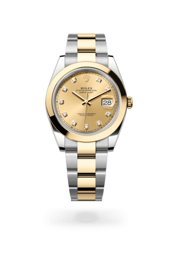 Rolex Datejust 41mm — Oystersteel & yellow gold