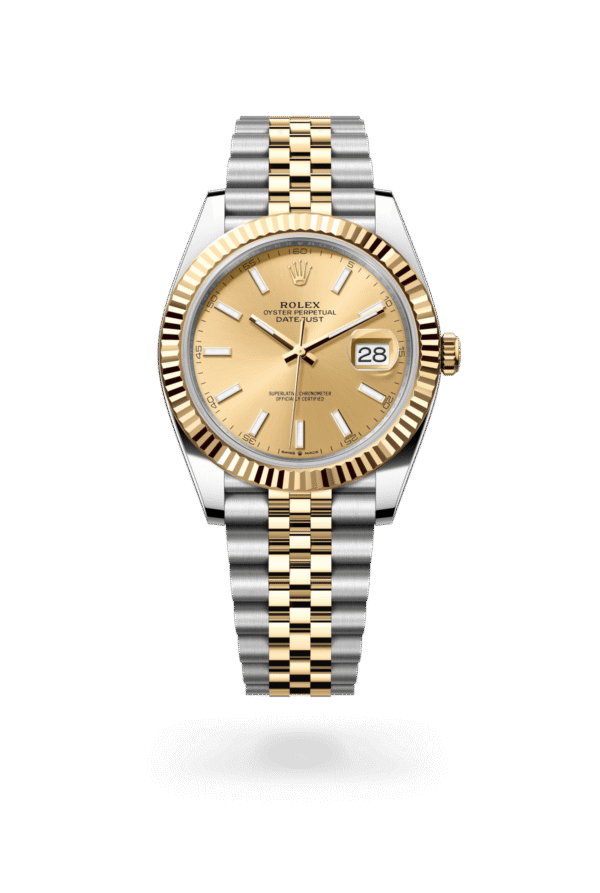 Rolex Datejust 41mm — Oystersteel & yellow gold
