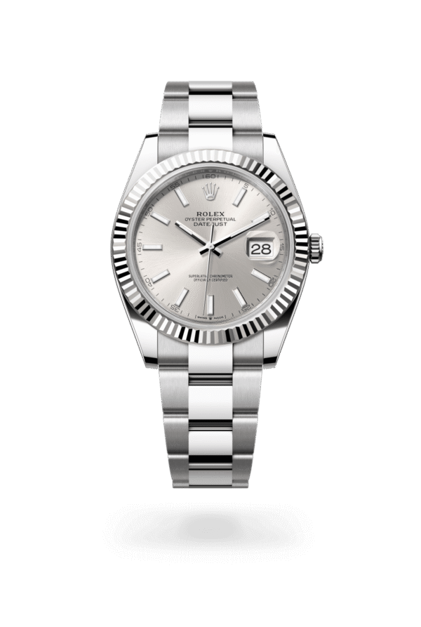 Rolex Datejust 41mm — Oystersteel & white gold