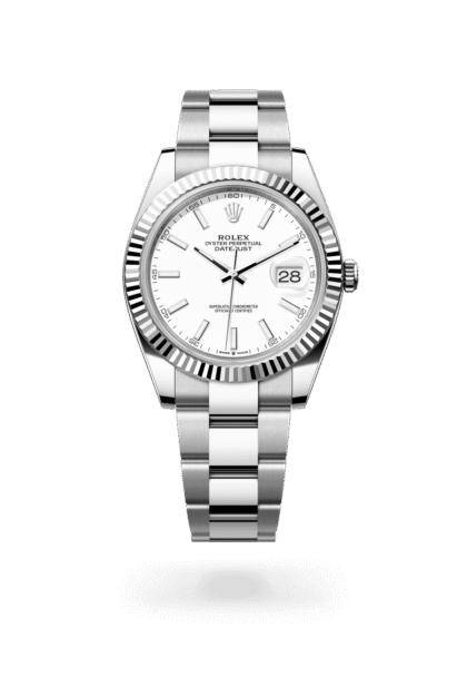 Rolex Datejust 41mm — Oystersteel & white gold