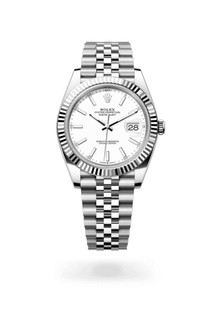 Rolex Datejust 41mm — Oystersteel & white gold