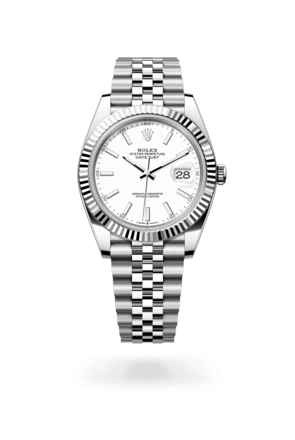 Rolex Datejust 41mm — Oystersteel & white gold