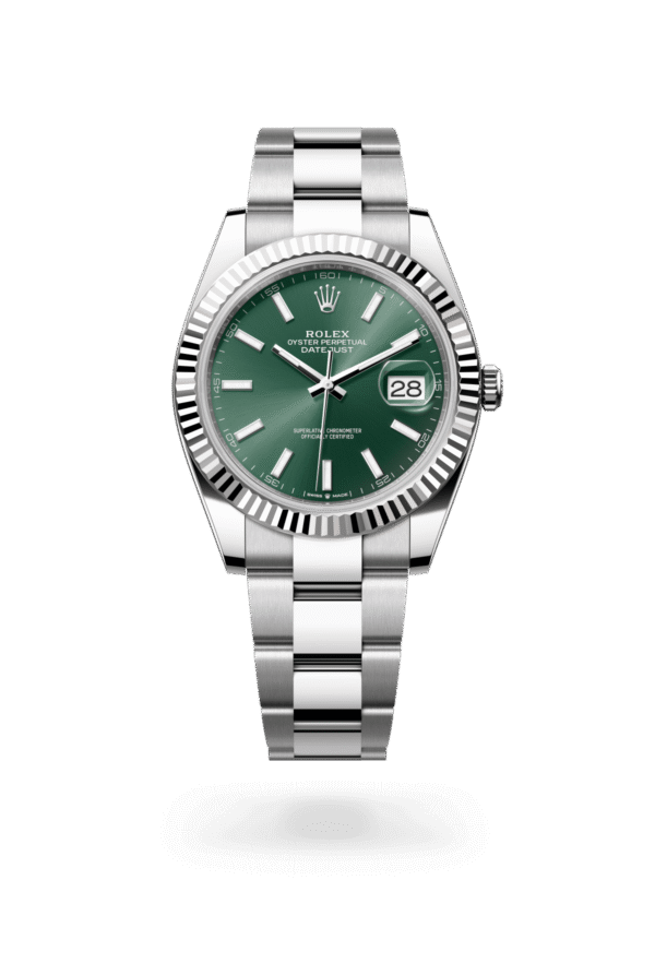 Rolex Datejust 41mm — Oystersteel & white gold