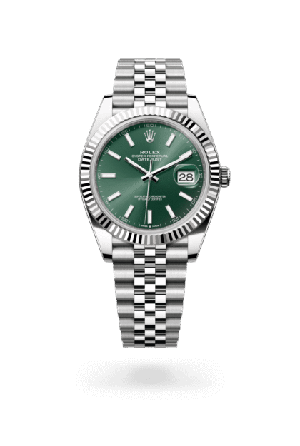 Rolex Datejust 41mm — Oystersteel & white gold
