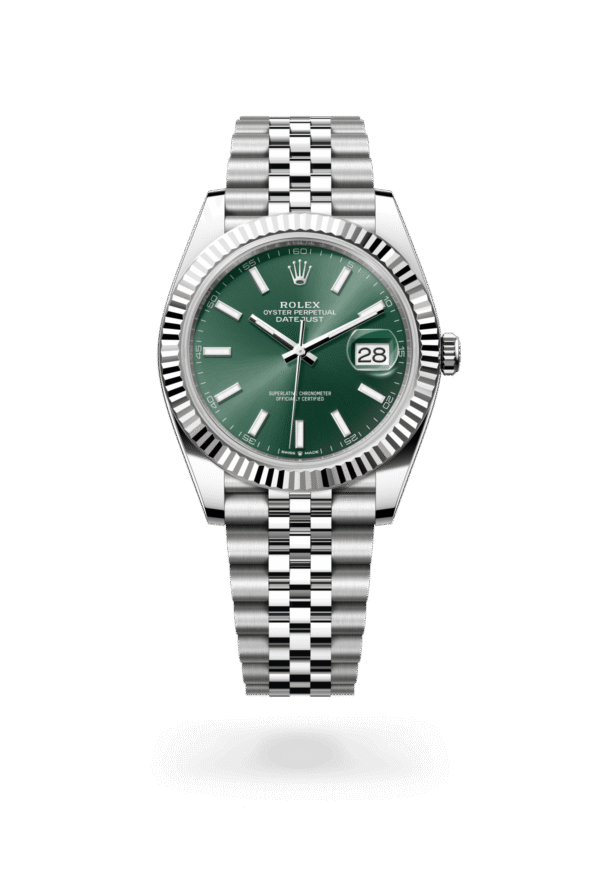 Rolex Datejust 41mm — Oystersteel & white gold