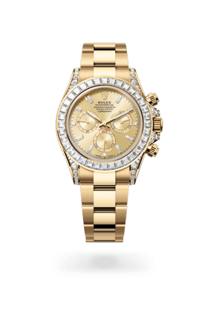 Rolex Cosmograph Daytona 40mm — Yellow gold and diamonds