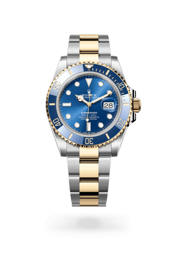 Rolex Submariner 41mm — Oystersteel and yellow gold