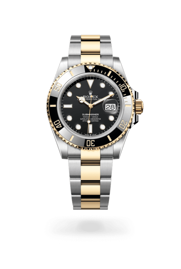 Rolex Submariner 41mm — Oystersteel and yellow gold