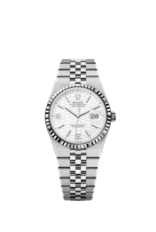 Rolex Land-Dweller 36mm — Oystersteel & white gold