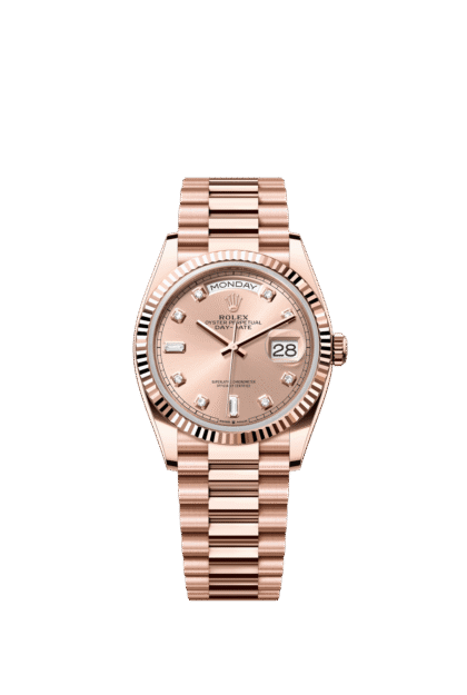 Rolex Day-Date 36mm — Everose gold