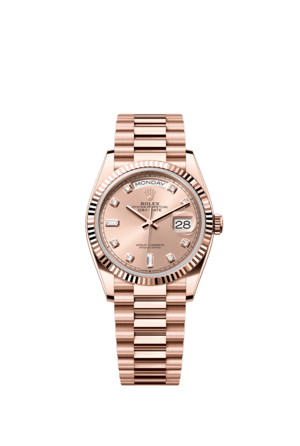 Rolex Day-Date 36mm — Everose gold