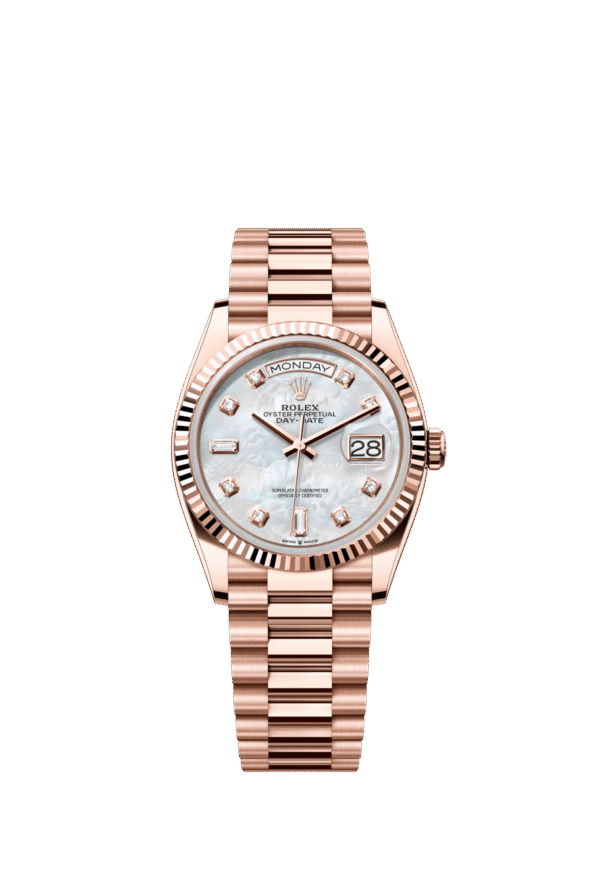 Rolex Day-Date 36mm — Everose gold