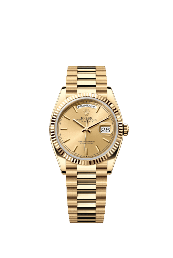 Rolex Day-Date 36mm — Yellow gold