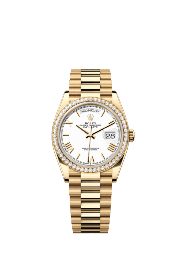 Rolex Day-Date 36mm — Yellow gold & diamonds