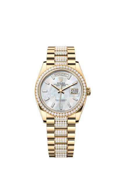 Rolex Day-Date 36mm — Yellow gold & diamonds
