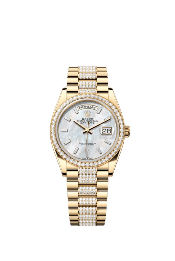 Rolex Day-Date 36mm — Yellow gold & diamonds