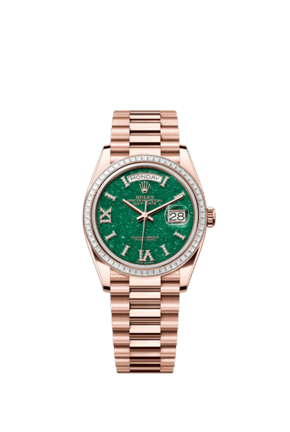 Rolex Day-Date 36mm — Everose gold & diamonds