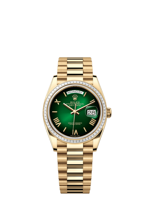 Rolex Day-Date 36mm — Yellow gold & diamonds