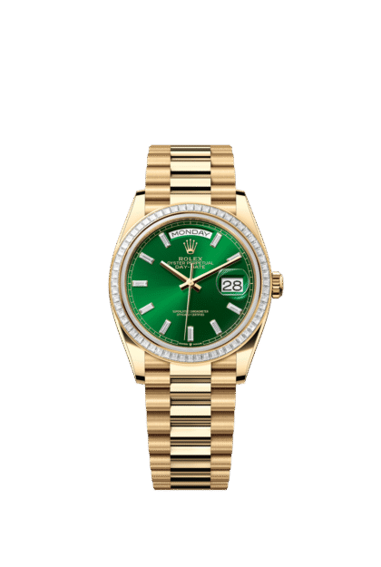 Rolex Day-Date 36mm — Yellow gold & diamonds