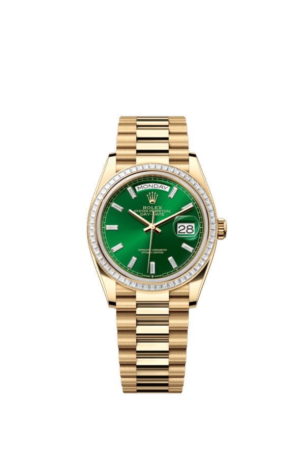 Rolex Day-Date 36mm — Yellow gold & diamonds
