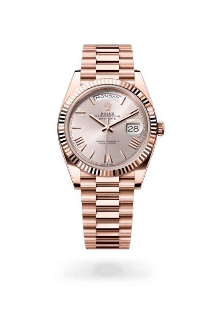 Rolex Day-Date 40mm — Everose gold