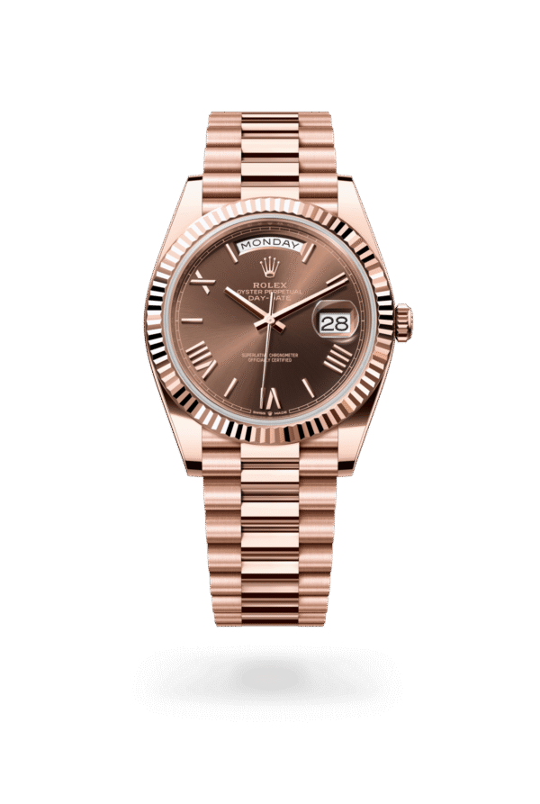 Rolex Day-Date 40mm — Everose gold
