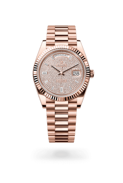 Rolex Day-Date 40mm — Everose gold