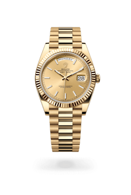Rolex Day-Date 40mm — Yellow gold