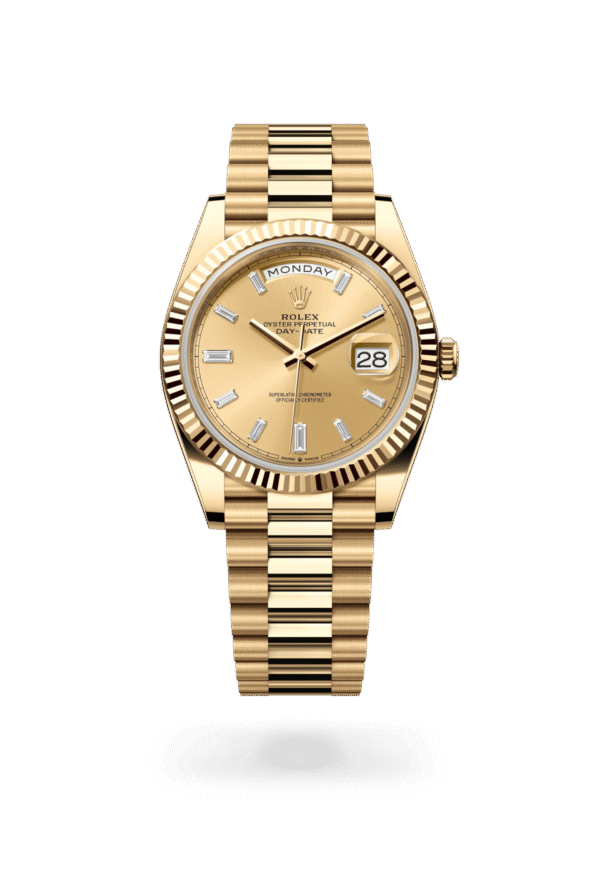 Rolex Day-Date 40mm — Yellow gold
