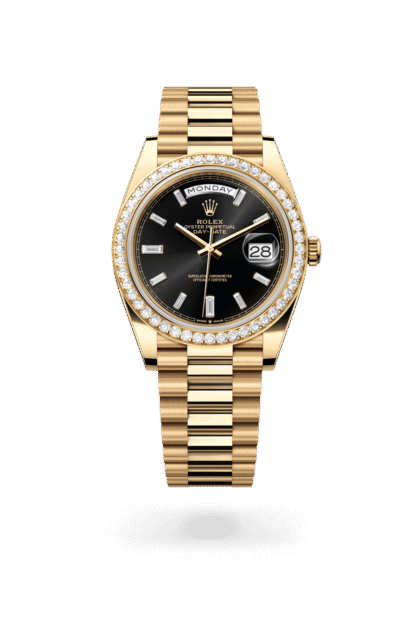 Rolex Day-Date 40mm — Yellow gold & diamonds
