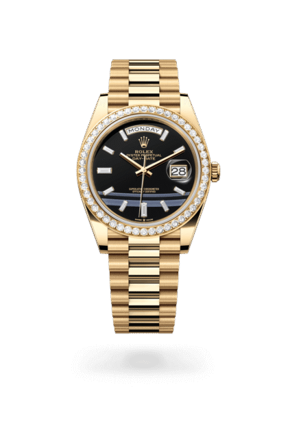 Rolex Day-Date 40mm — Yellow gold & diamonds