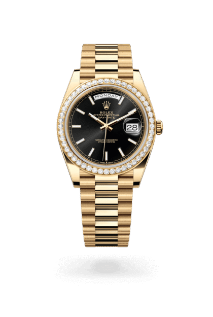 Rolex Day-Date 40mm — Yellow gold & diamonds