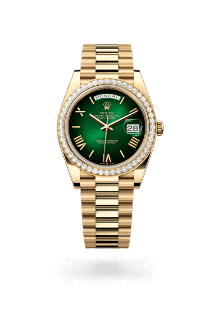 Rolex Day-Date 40mm — Yellow gold & diamonds