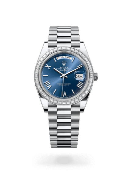 Rolex Day-Date 40mm — Platinum & diamonds