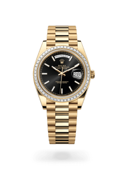 Rolex Day-Date 40mm — Yellow gold & diamonds